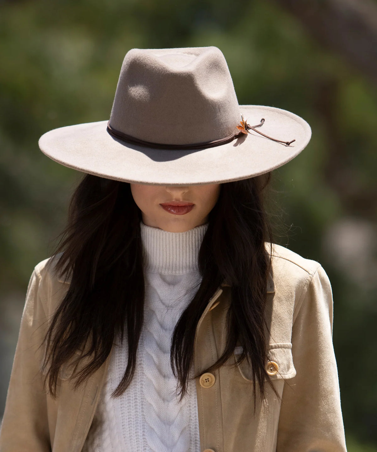 Wide Brim Fedora