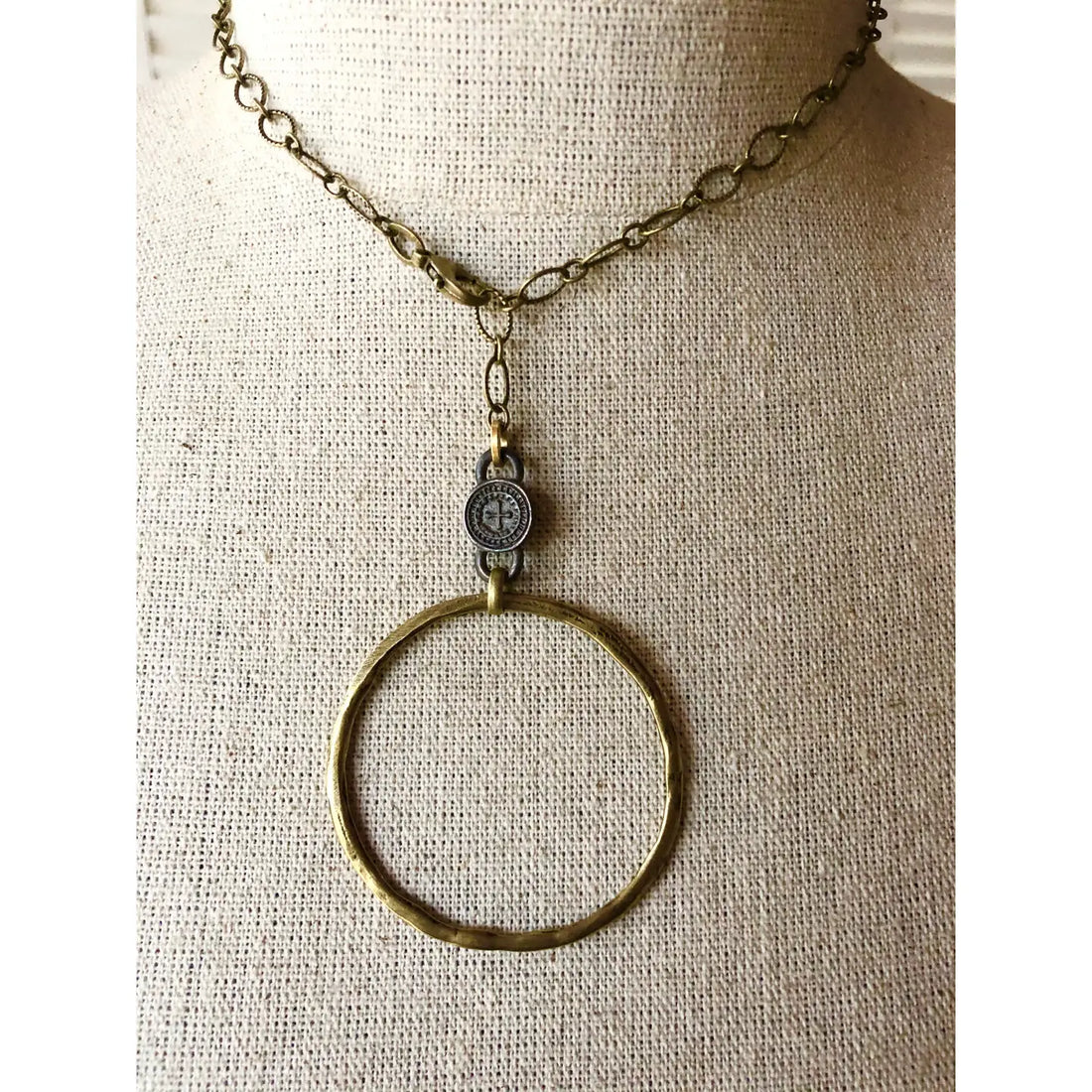 Full Circle Rustic Necklace