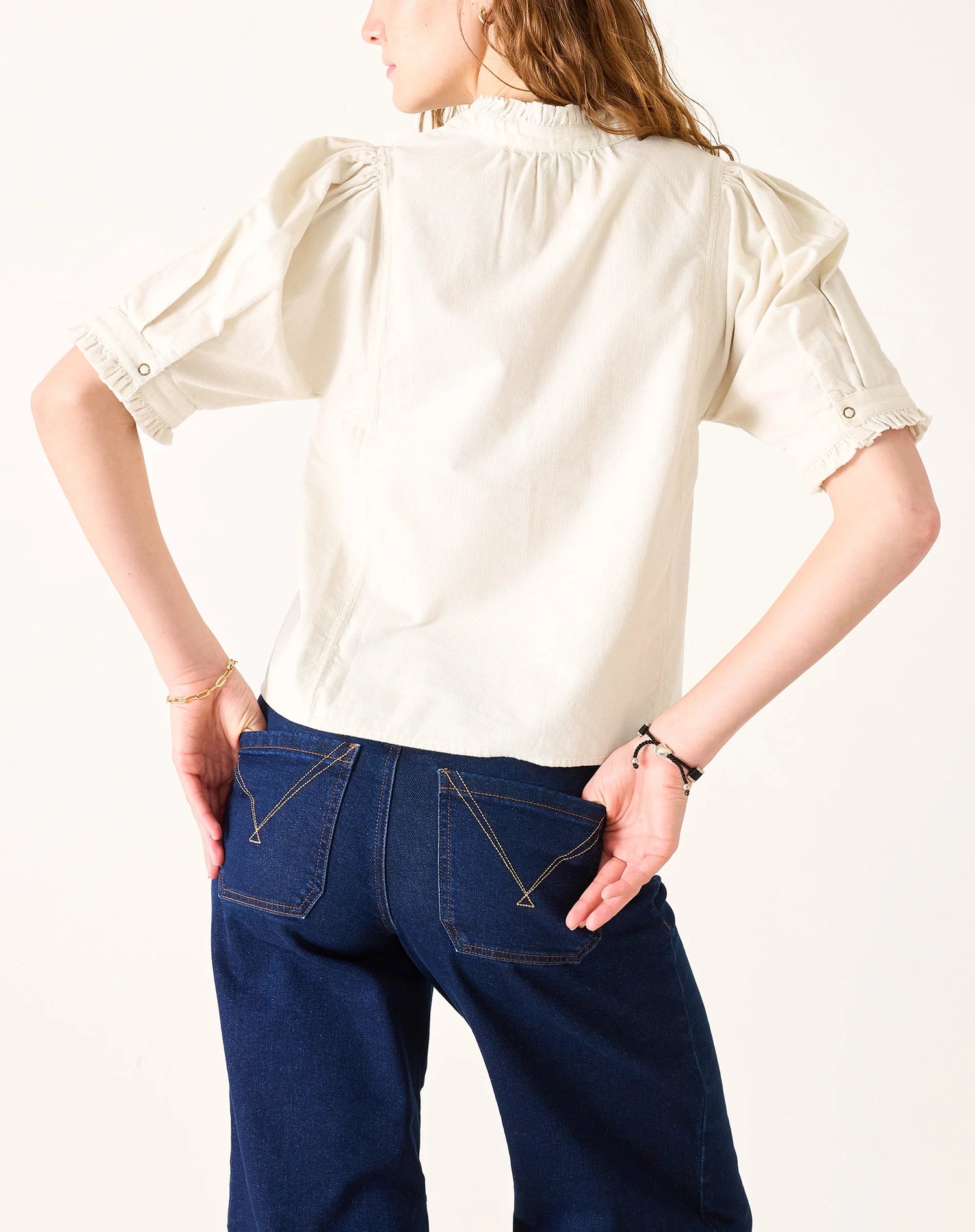 Sweet Clementine V-Neck Top