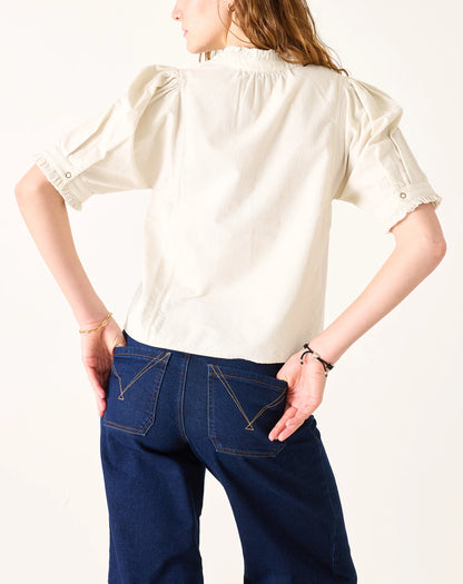 Sweet Clementine V-Neck Top