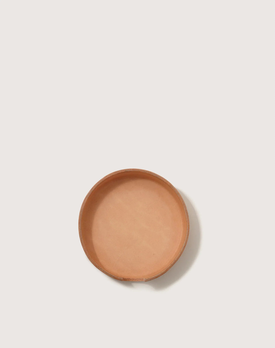Kobon Leather Round Tray