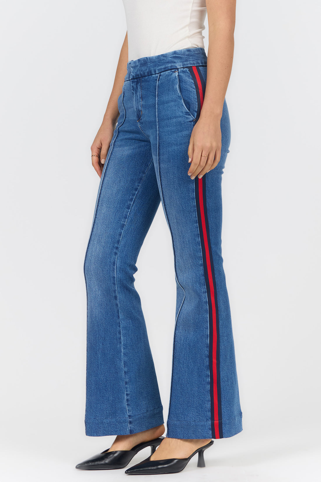 Front Seam Jean with Red Edge | Dear John Florence