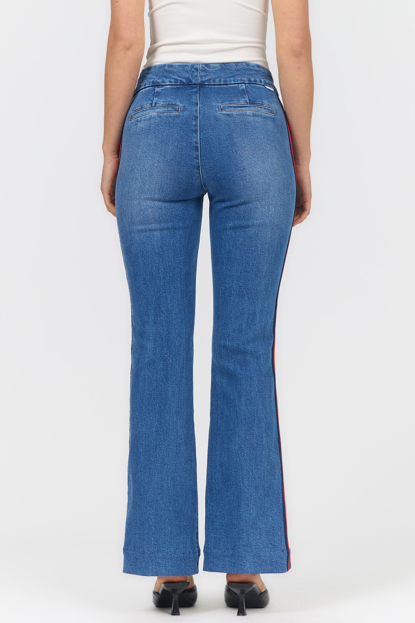 Front Seam Jean with Red Edge | Dear John Florence