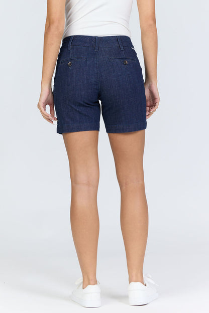 Classic Dark Wash Denim Shorts | Dear John South Hampton