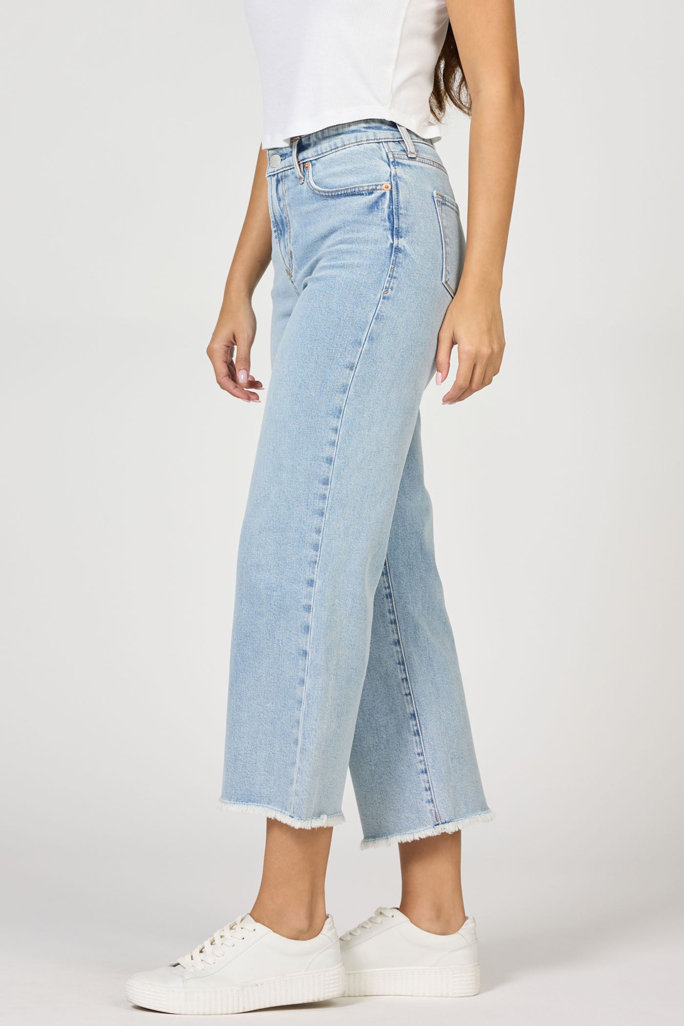 High Rise Straight Leg Crop | Dear John Holly