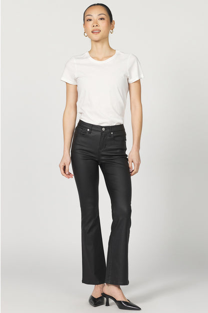 Chic Faux Leather Flare | Dear John Jaxtyn