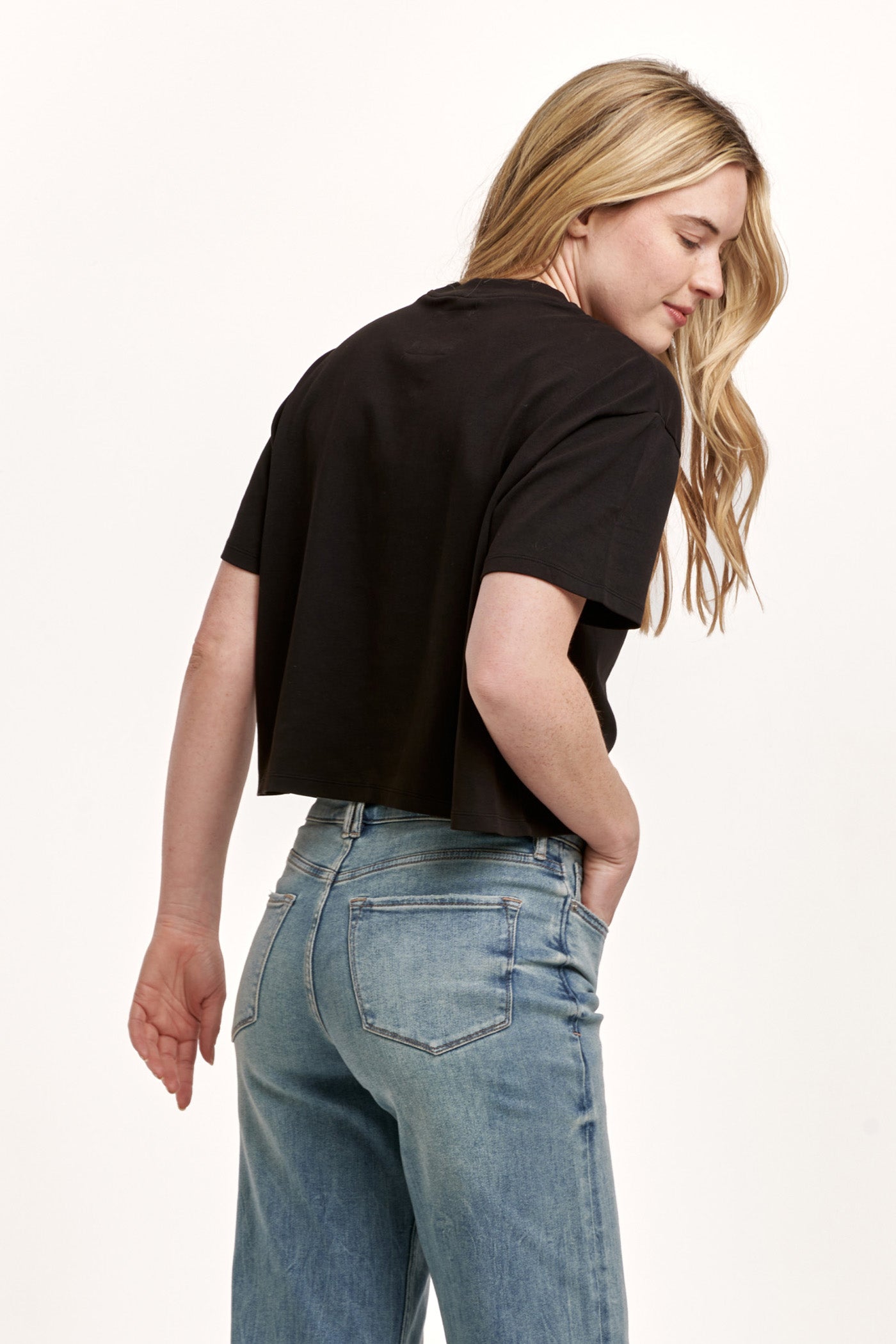 Cropped Boxy Tee | Dear John Maddox