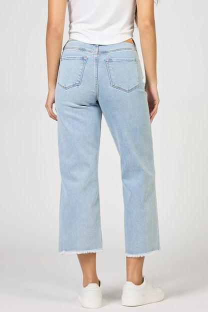 High Rise Straight Leg Crop | Dear John Holly
