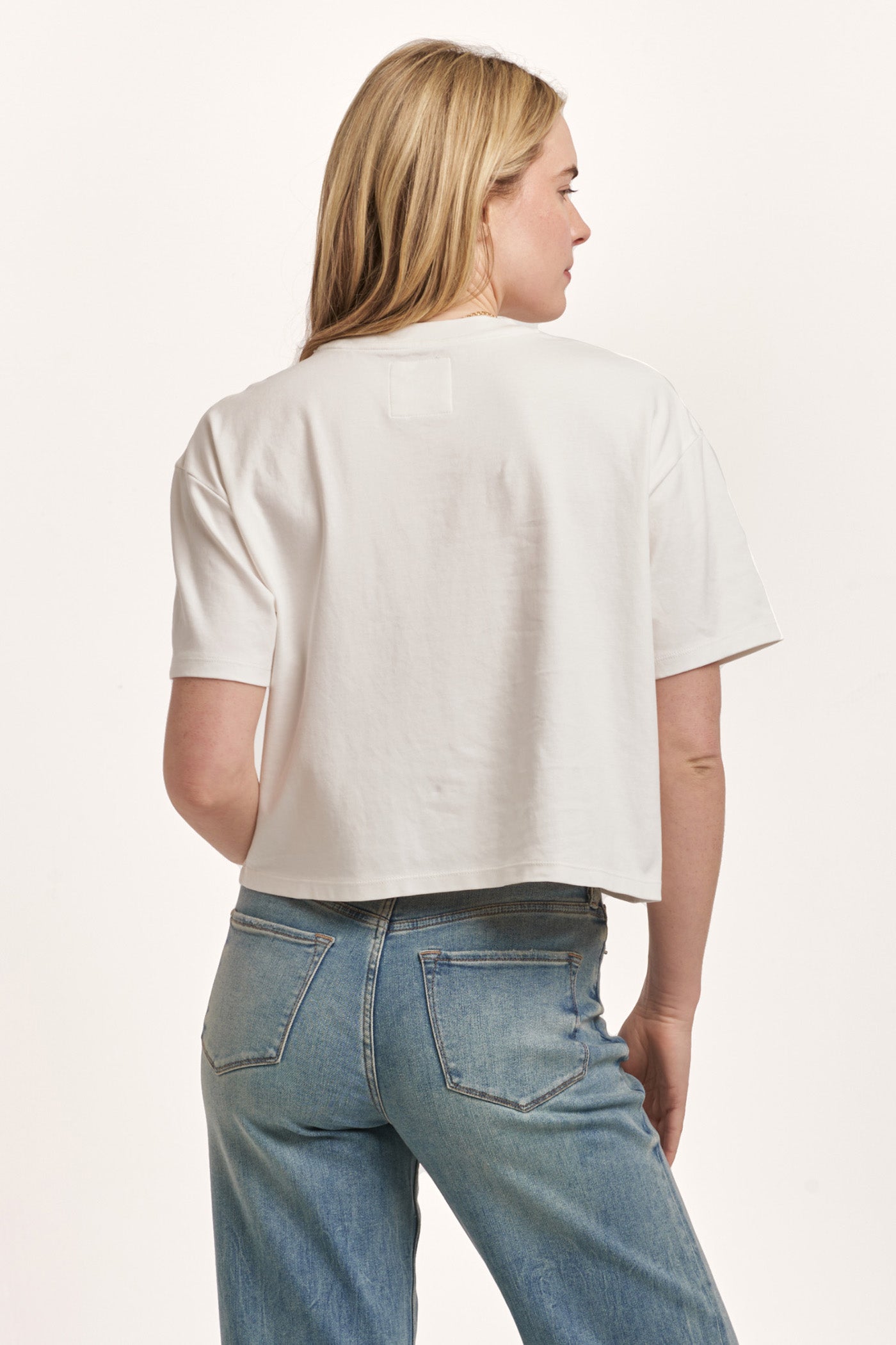 Relaxed Cotton Boxy Tee