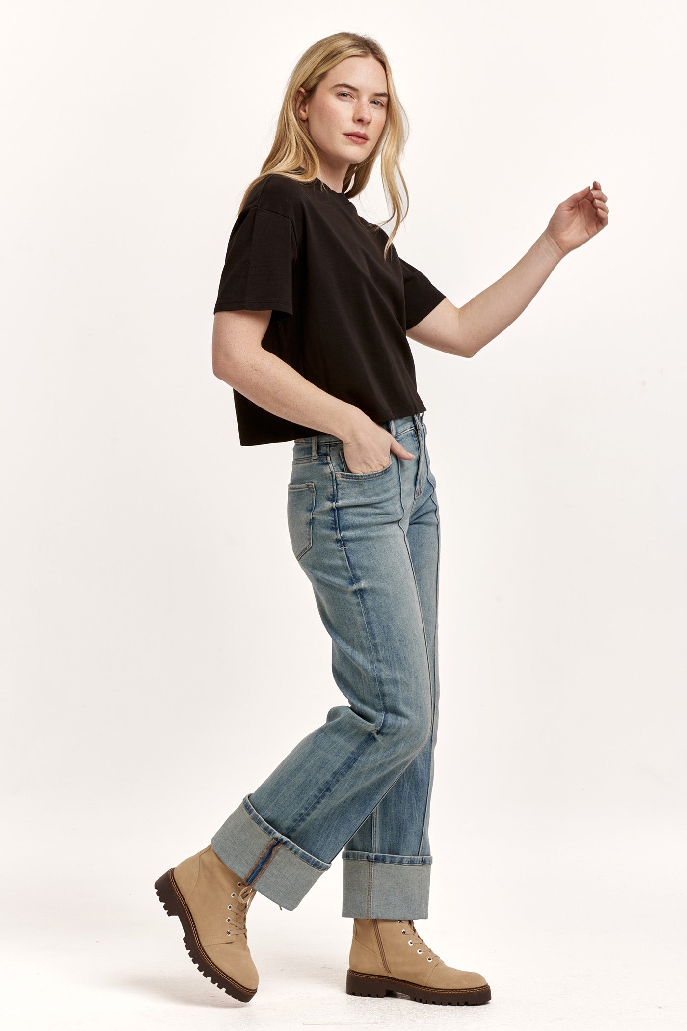 Cropped Boxy Tee | Dear John Maddox