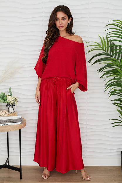 Batwing Sleeve Knit Top