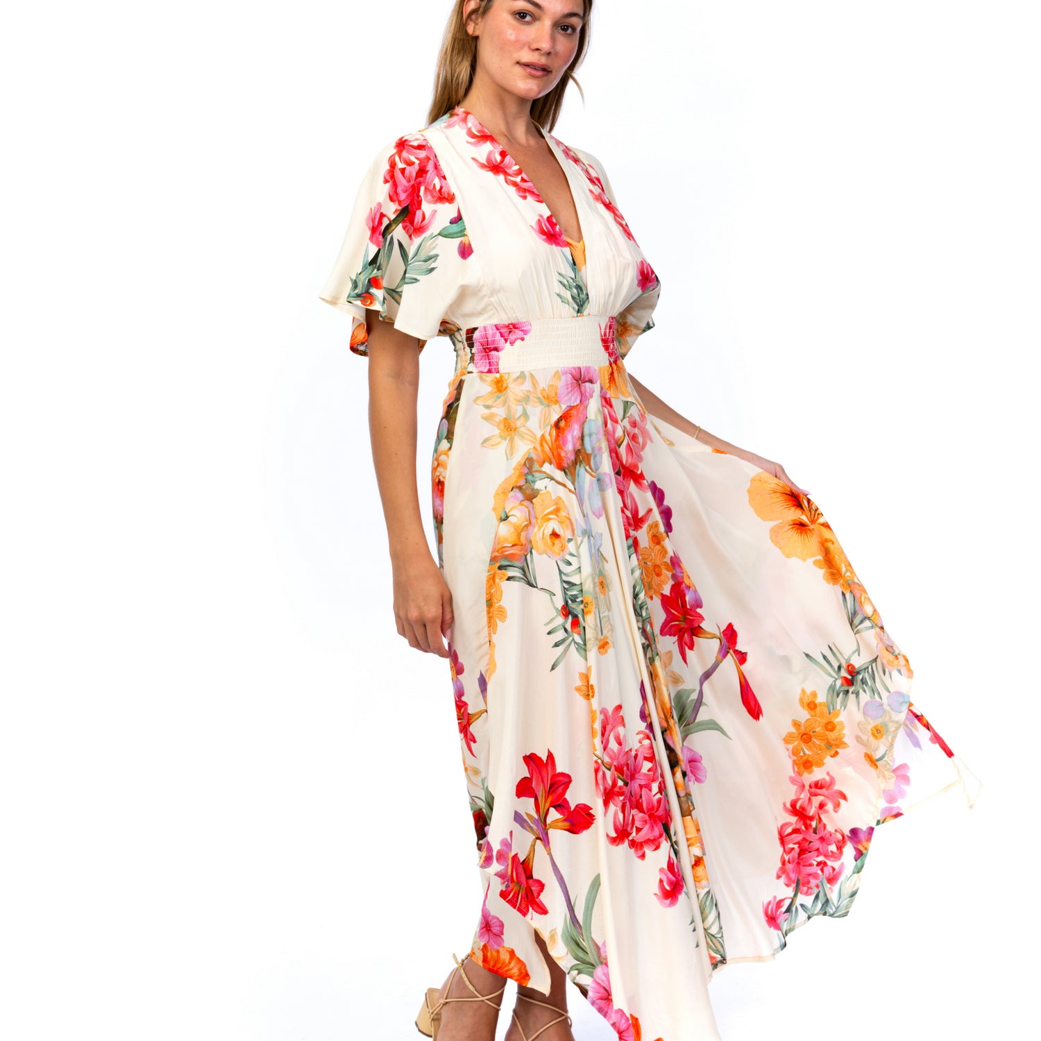 Romantic Floral Maxi Dress