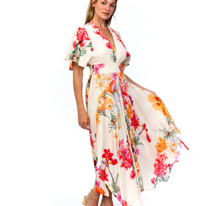 Romantic Floral Maxi Dress