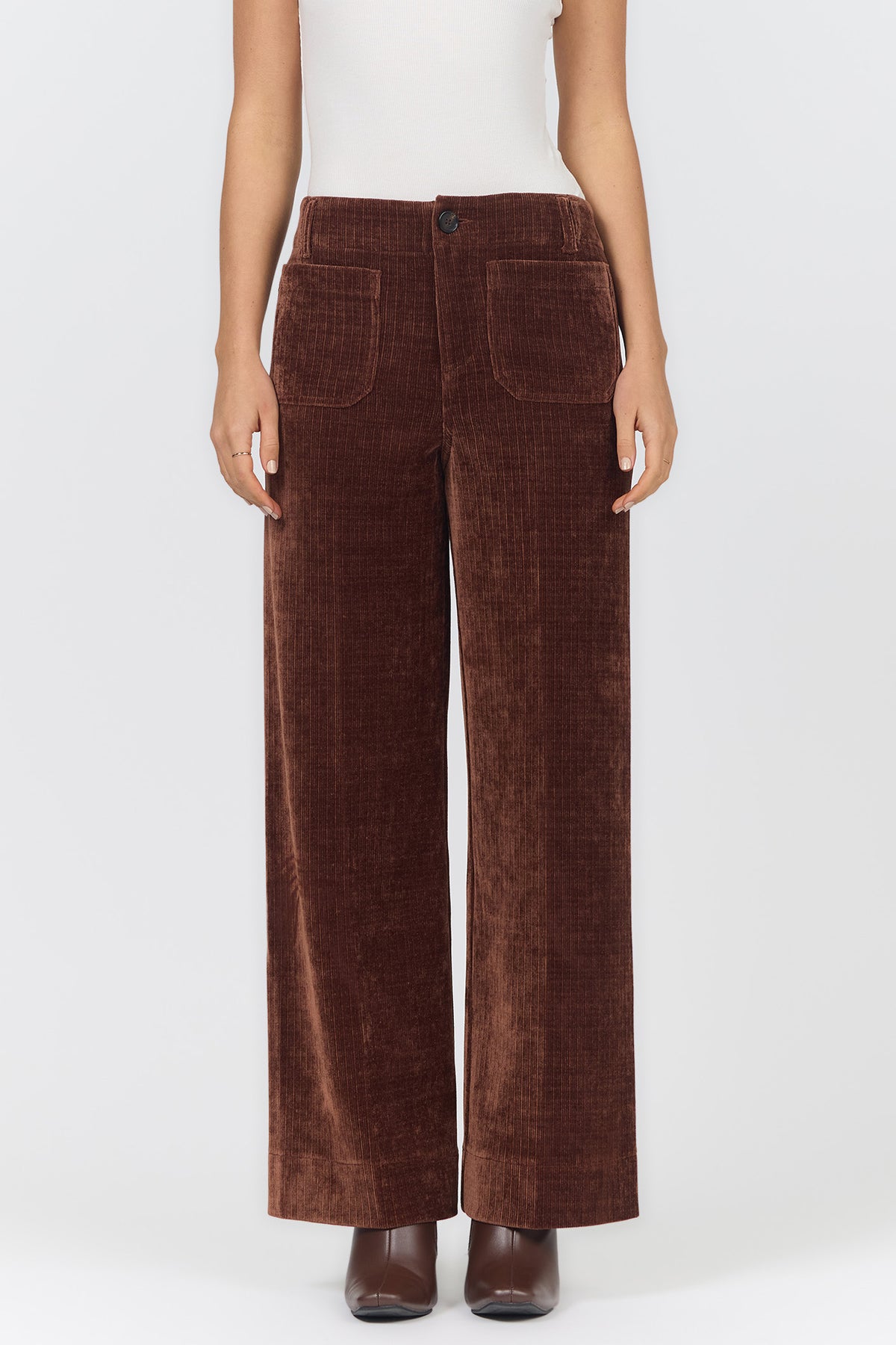 Front Pocket Corduroy Pant | Dear John Audrey