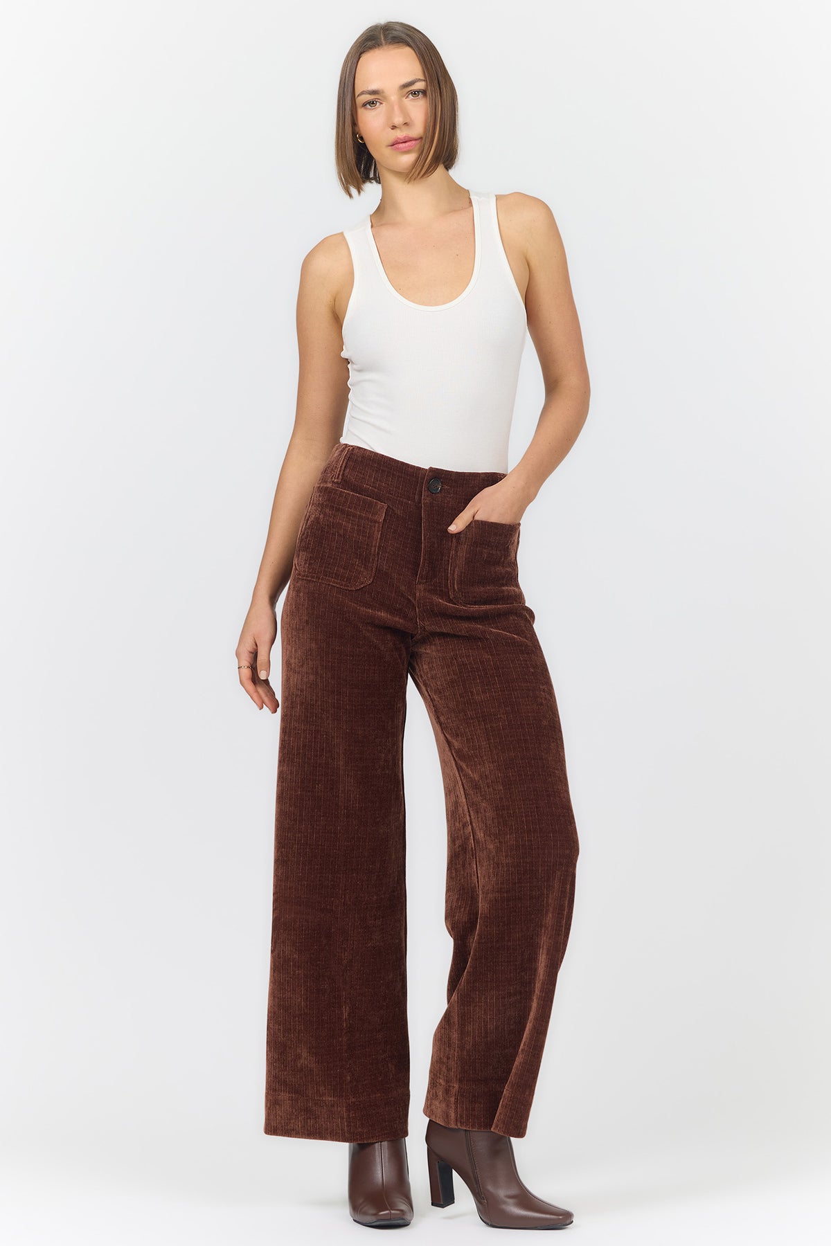 Front Pocket Corduroy Pant | Dear John Audrey