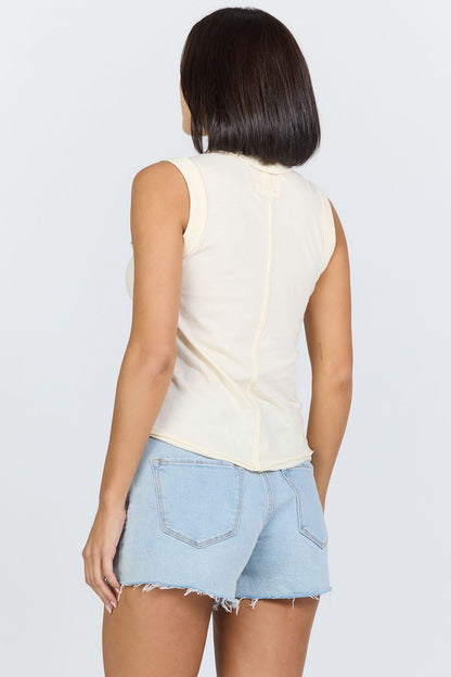 Mineral-Washed Muscle Tank Top | Dear John Zo