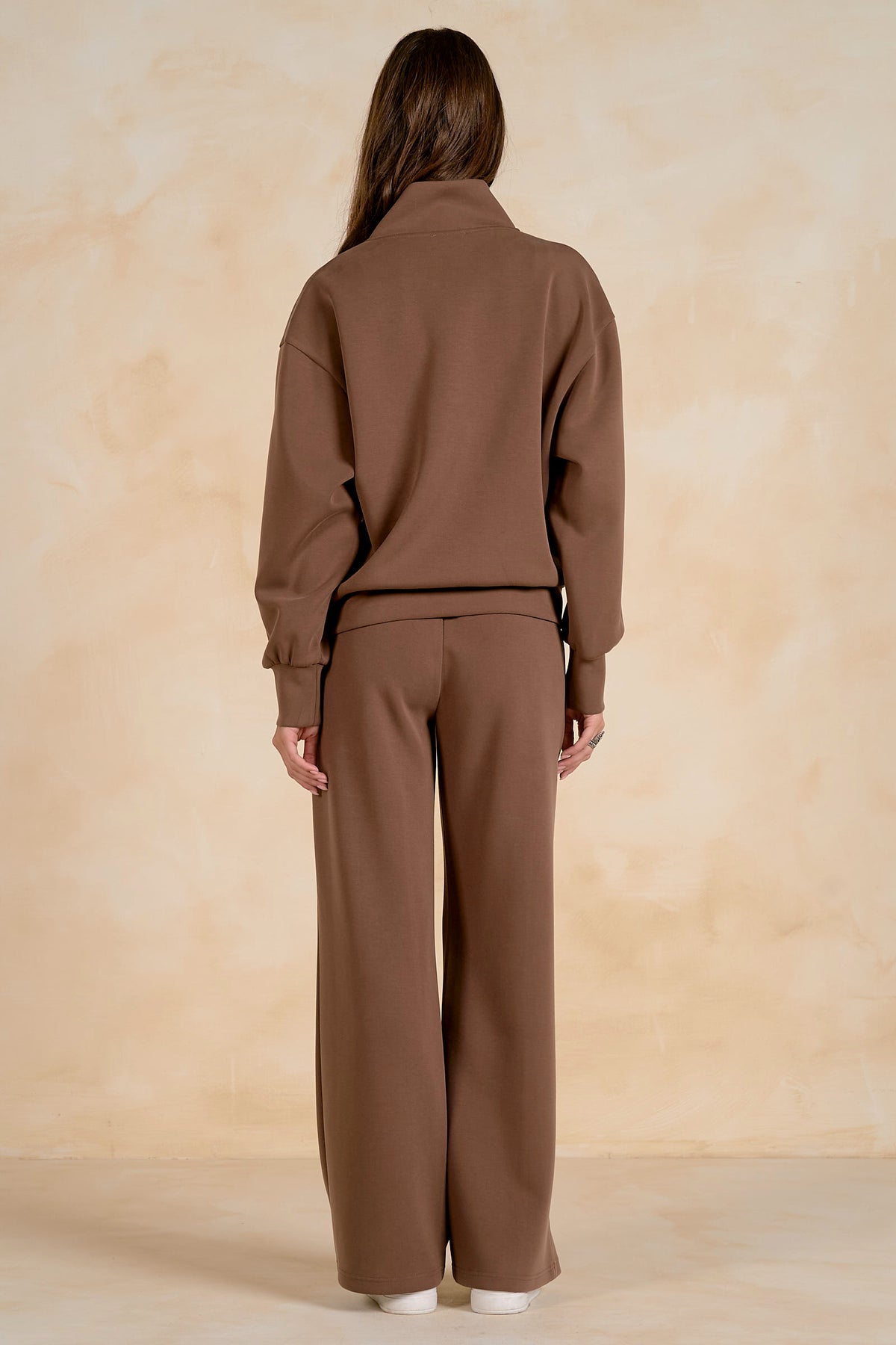Cozy Quarter-Zip Long Sleeve Top