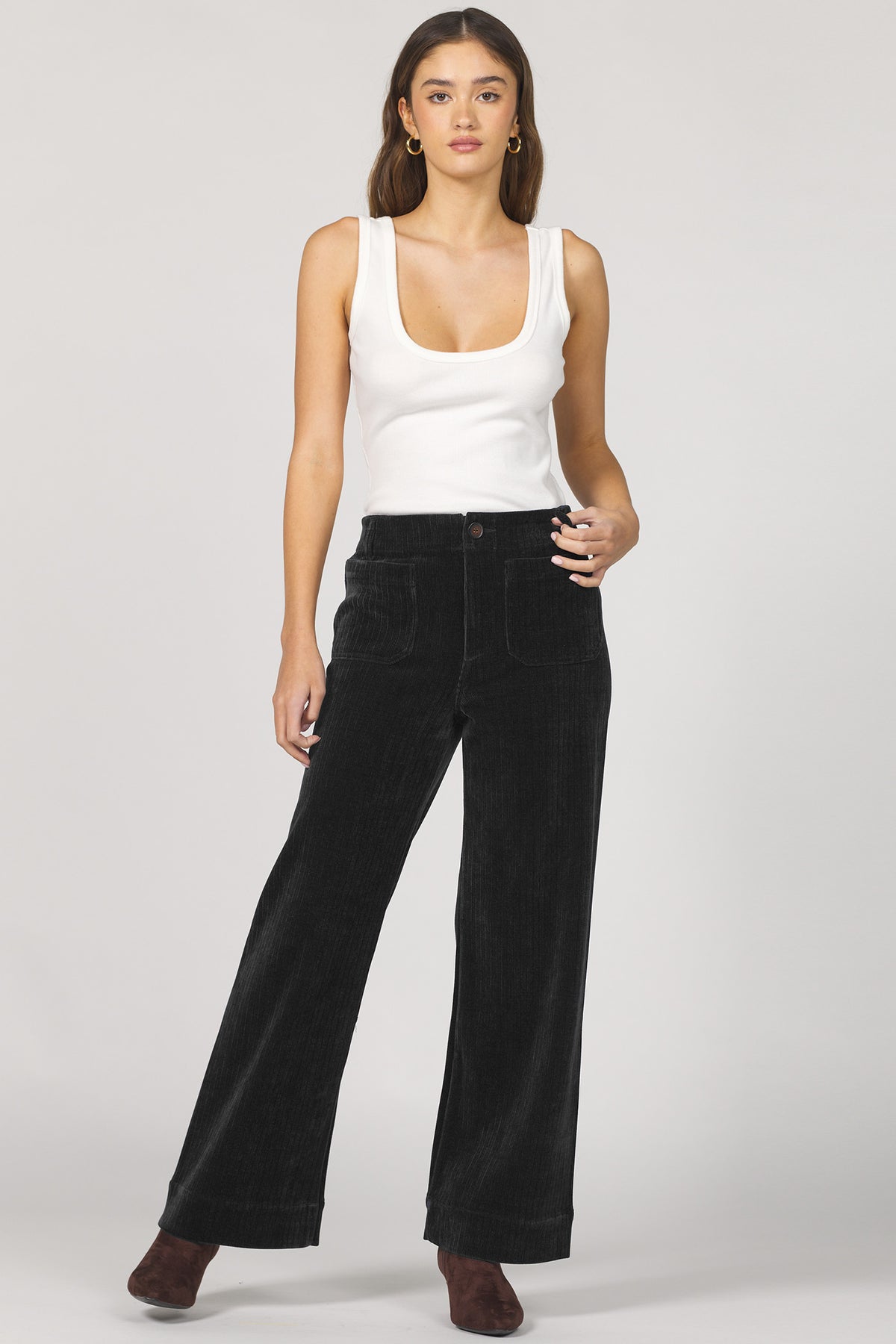 Front Pocket Corduroy Pant | Dear John Audrey