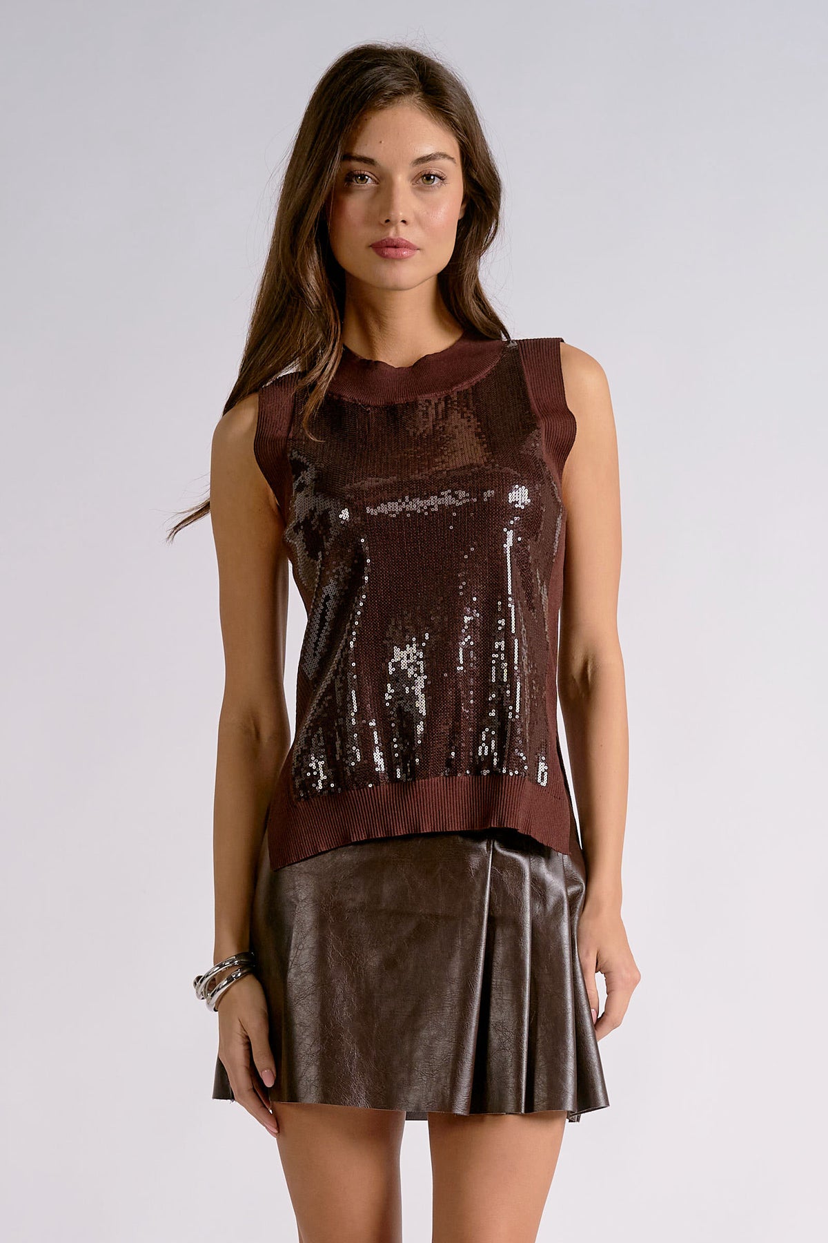 Sparkly Sequin Tank Top