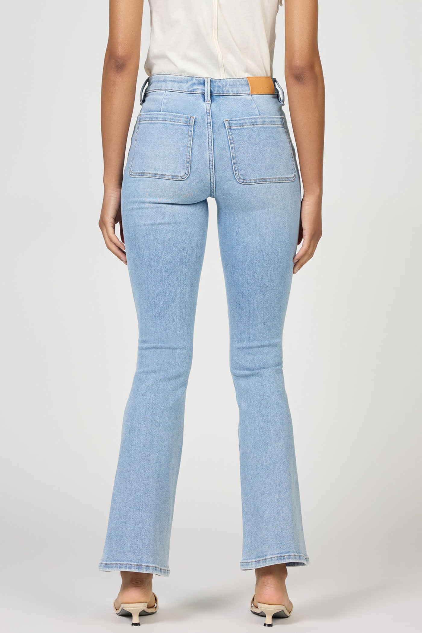 The Perfect Mid-Rise Flare Jean | Dear John Jaxtyn