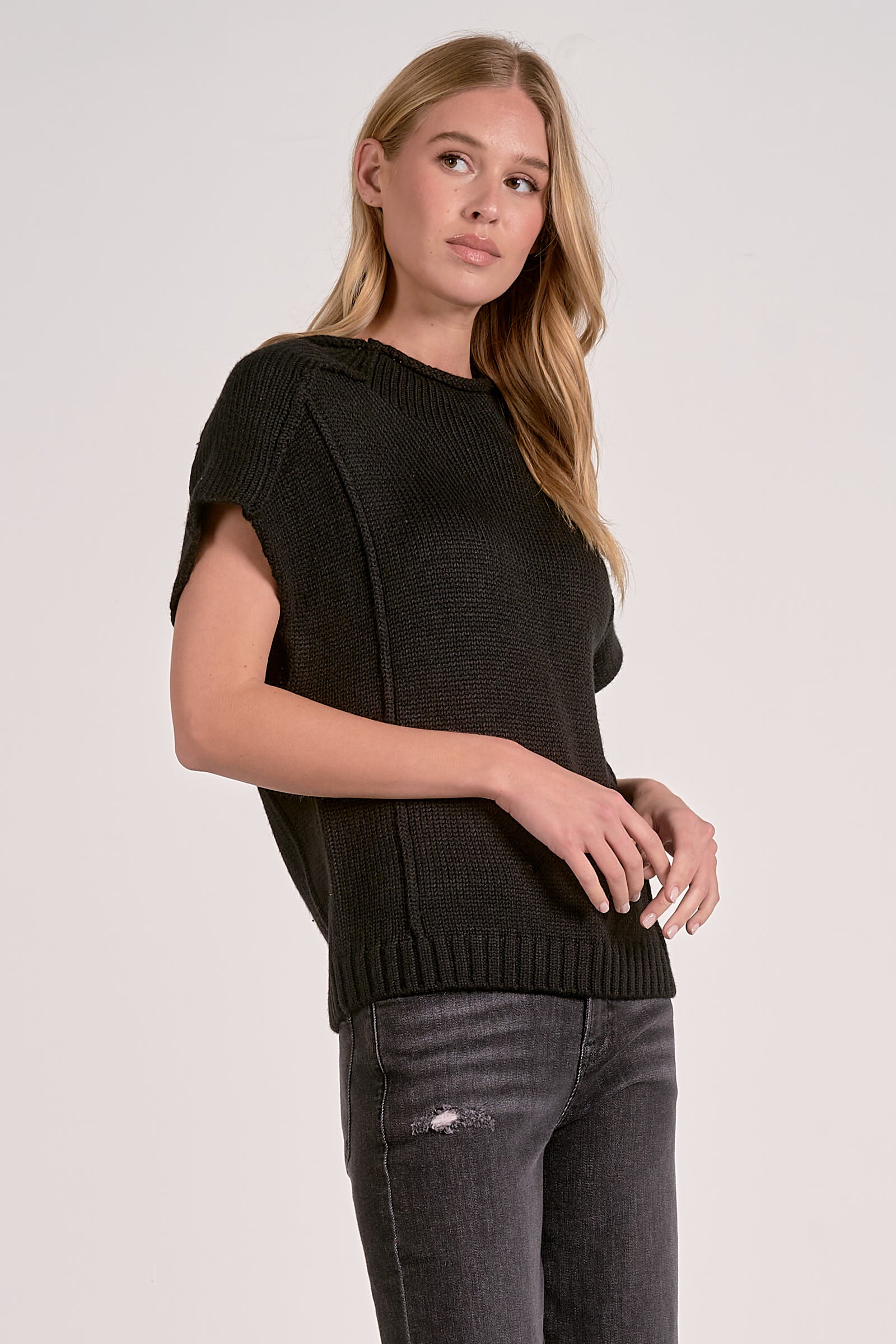 Maura Cap Sleeve Sweater