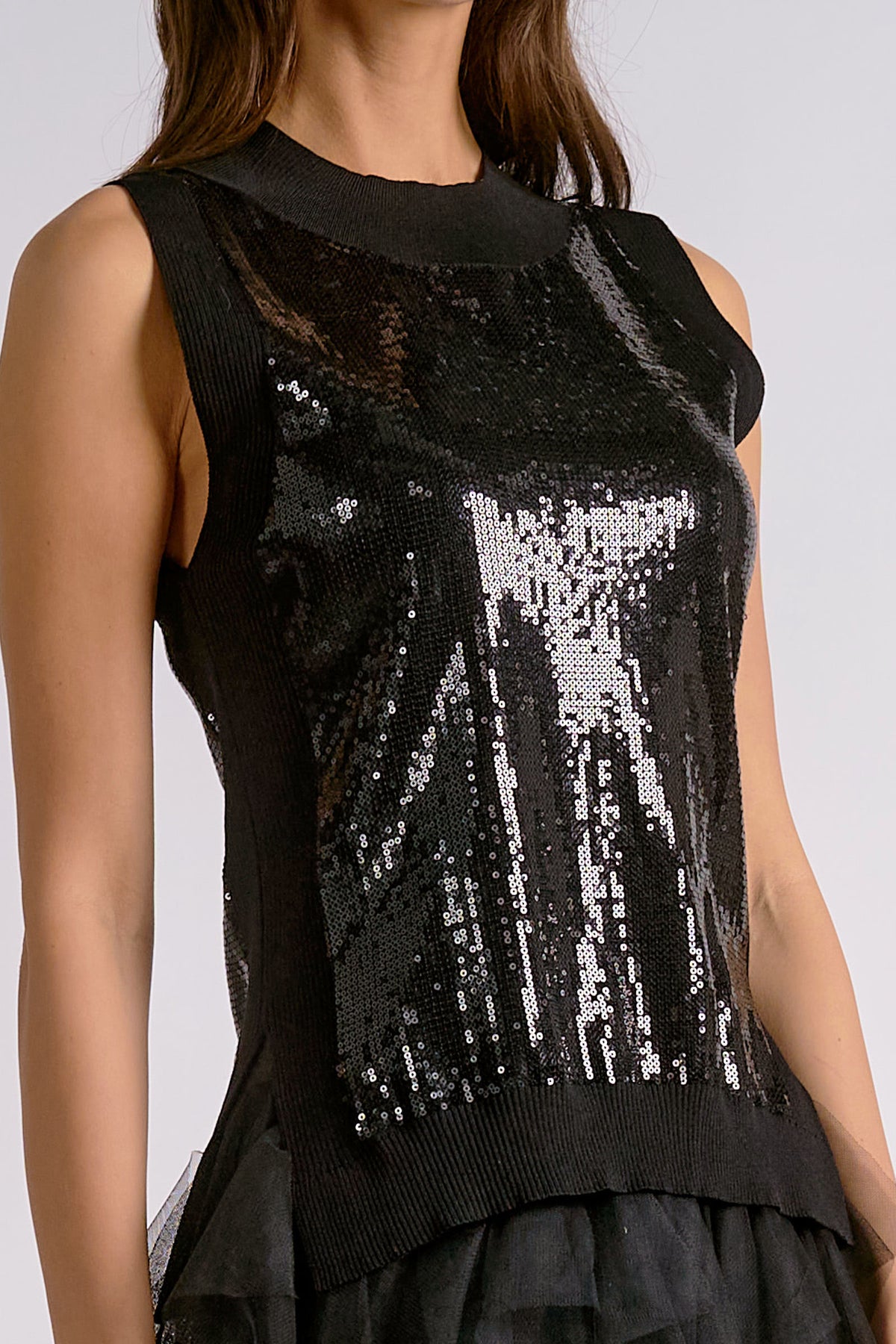 Sparkly Sequin Tank Top