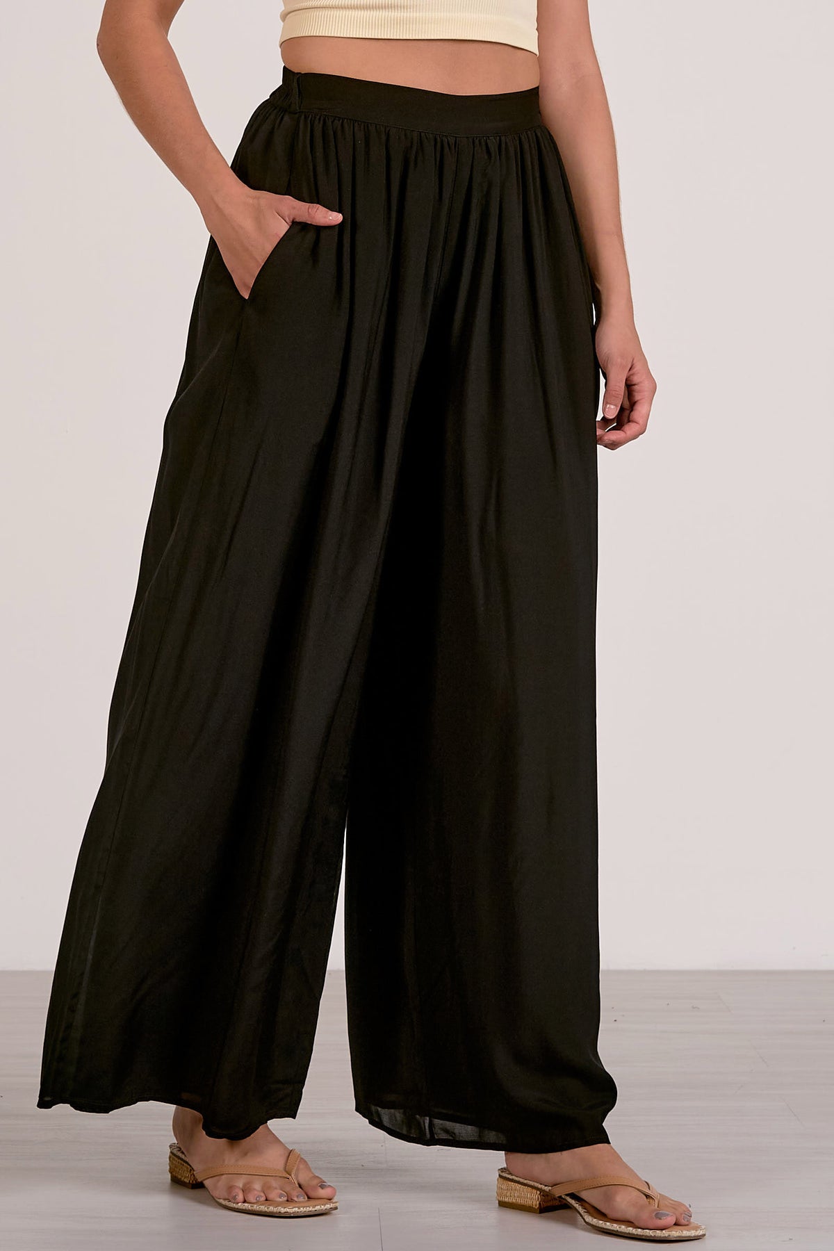 Flowy Wide-Leg Pants