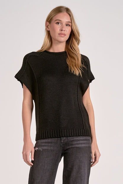 Maura Cap Sleeve Sweater
