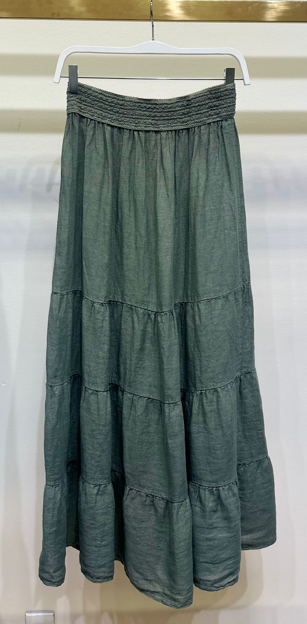 Tiered Maxi Skirt