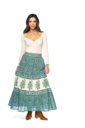 Maxi Tiered Skirt