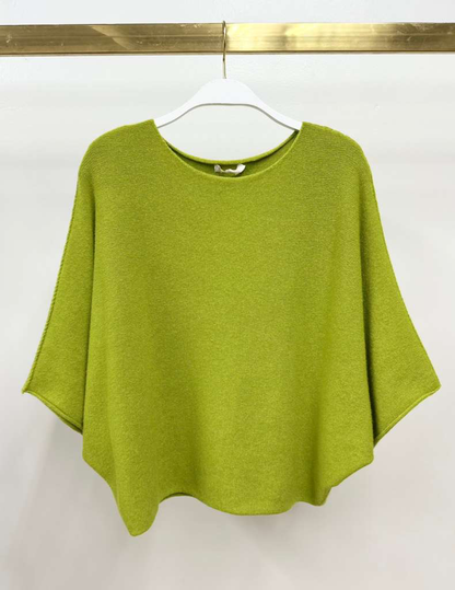 Batwing Sleeve Knit Top
