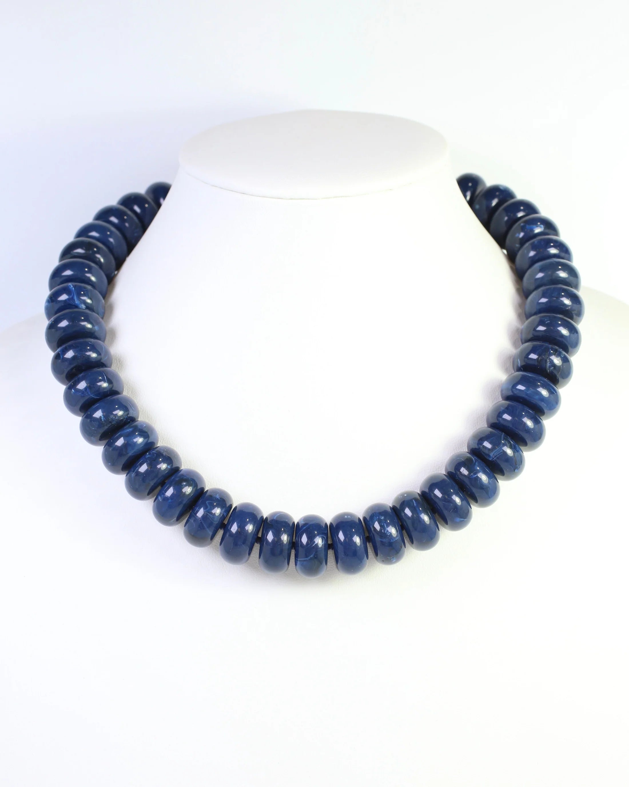 Pipestone Marble Beaded Necklace