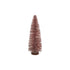 5-1/2" Round x 15"H Sisal Bottle Brush Tree with Wood Base, Pink
