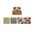Resin Coasters with Seasonal Botanicals/Animals in Wood Box, Set of 5 ©