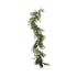 Faux Cedar Garland with Natural Pinecones